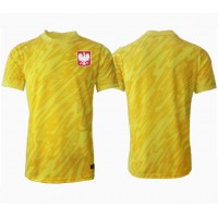 Camiseta Polonia Portero Primera Equipación Replica Eurocopa 2024 mangas cortas